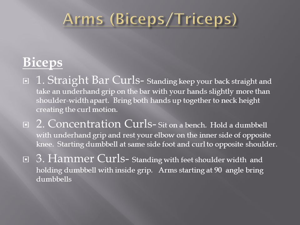 Biceps  1.