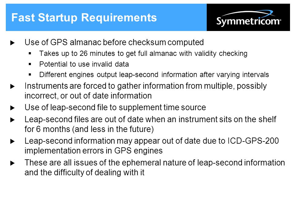 kalorie tiggeri Klæbrig Why Leap Seconds are Difficult for a Vendor. Multiple Notification Sources   Inconsistencies in notification date  GPS< 6 months  NTPneeds 24 hours.  - ppt download