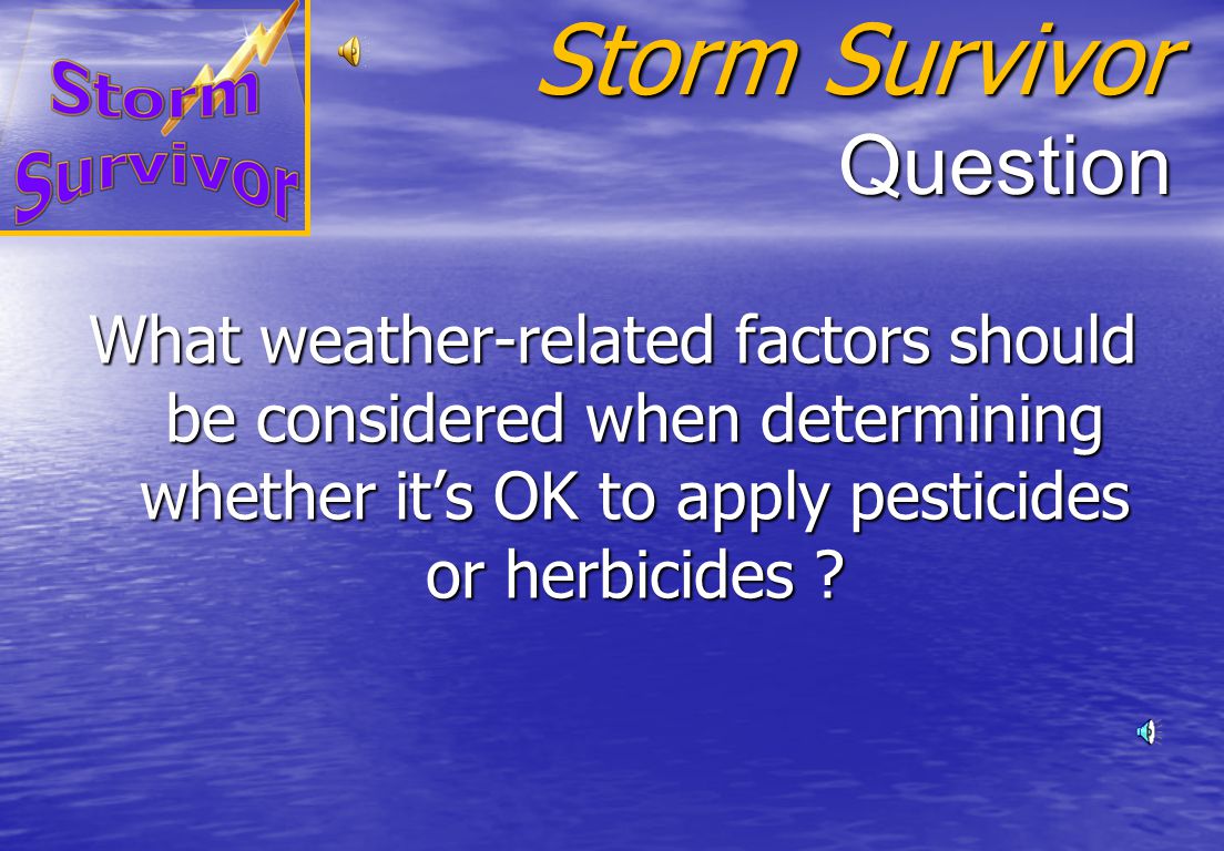 Storm Survivor Answer It is important to reduce irrigation runoff because: Fertilizer, pesticides, and herbicides may be carried to streams by the runoffFertilizer, pesticides, and herbicides may be carried to streams by the runoff Saves water!Saves water!