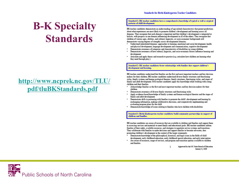 B-K Specialty Standards   pdf/tluBKStandards.pdf