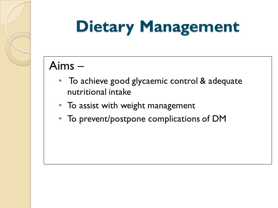 dietary management of diabetes mellitus slideshare