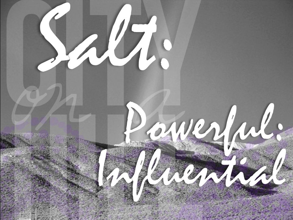 Salt: Salt:Powerful:Influential