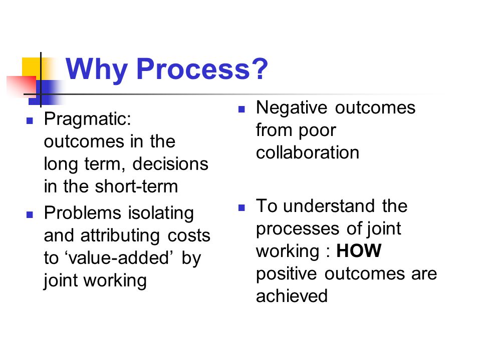 Why Process.