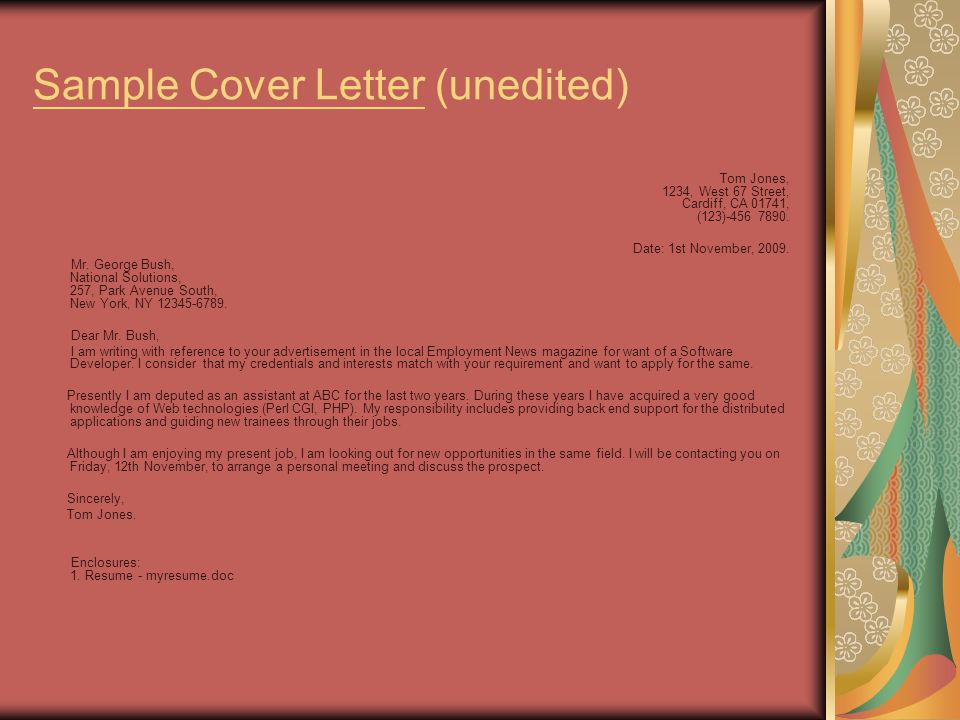 Cover Letters by Adrian O\'Donnell Lado Management Consultants. - ppt ... Cover Letters by Adrian O\'Donnell Lado Management Consultants. - ppt ...