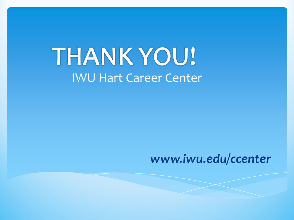 IWU Hart Career Center