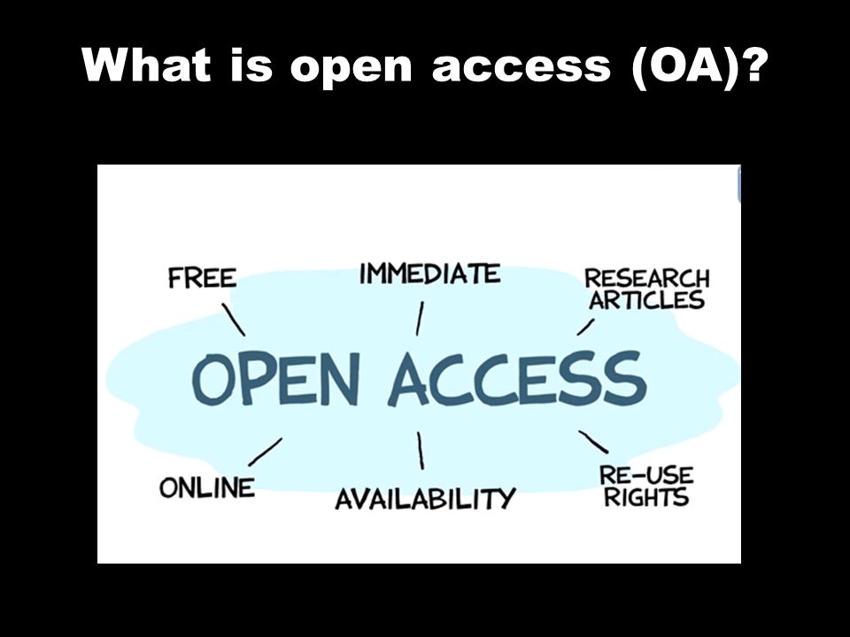 What is open access (OA)