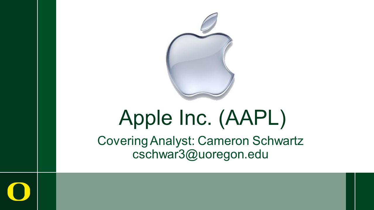 Apple Inc. (AAPL) Covering Analyst: Cameron Schwartz