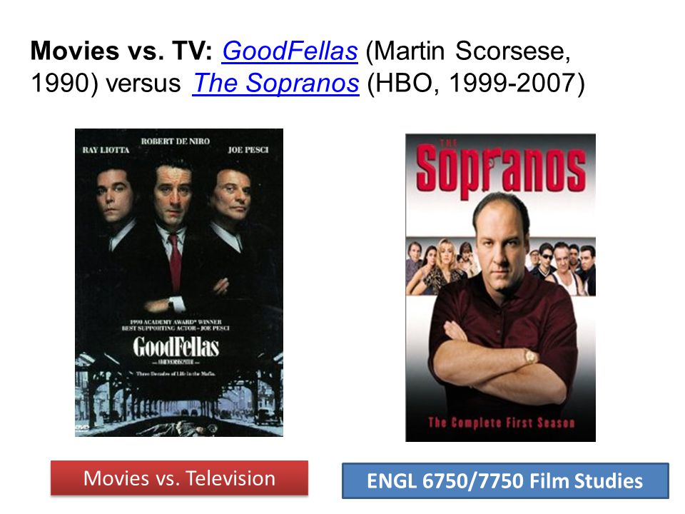 film vs television essay
