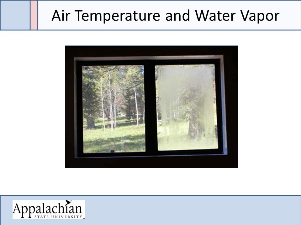 Air Temperature and Water Vapor