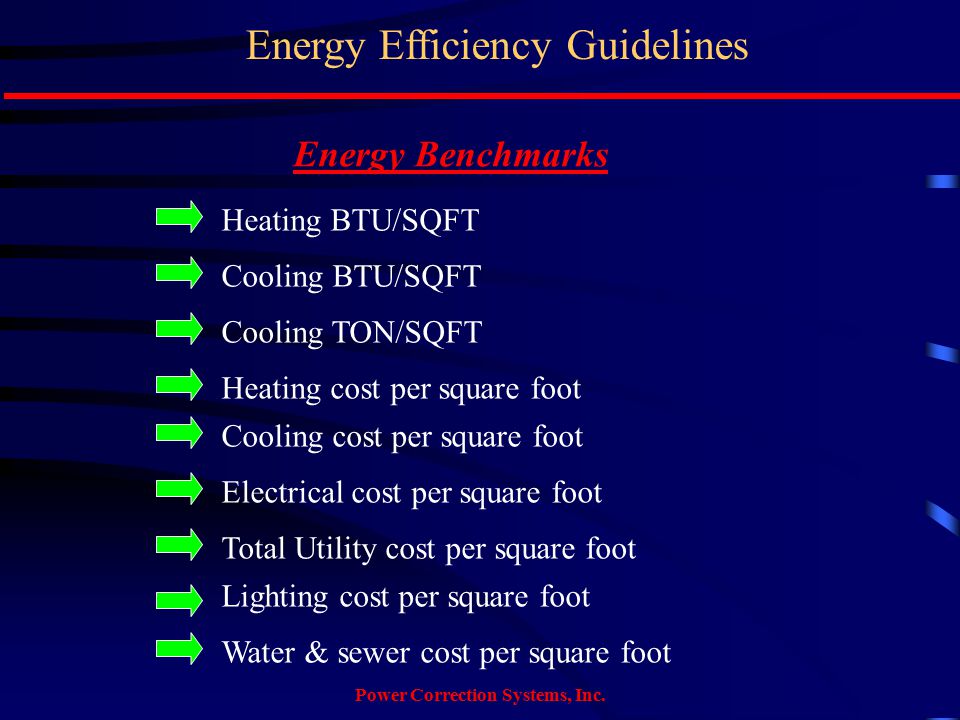 energy efficiency guidelines power correction systems inc brahm