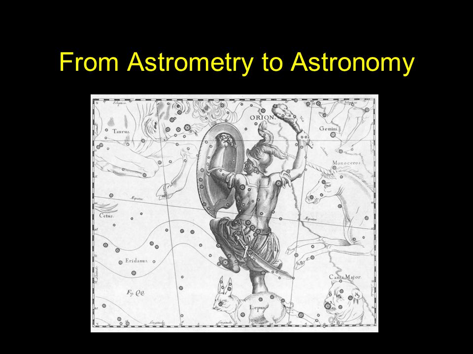 From Astrometry to Astronomy