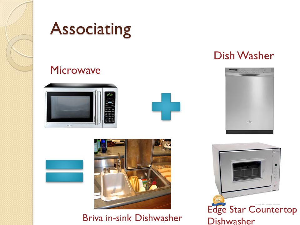 Associating Microwave Dish Washer Briva in-sink Dishwasher Edge Star Countertop Dishwasher