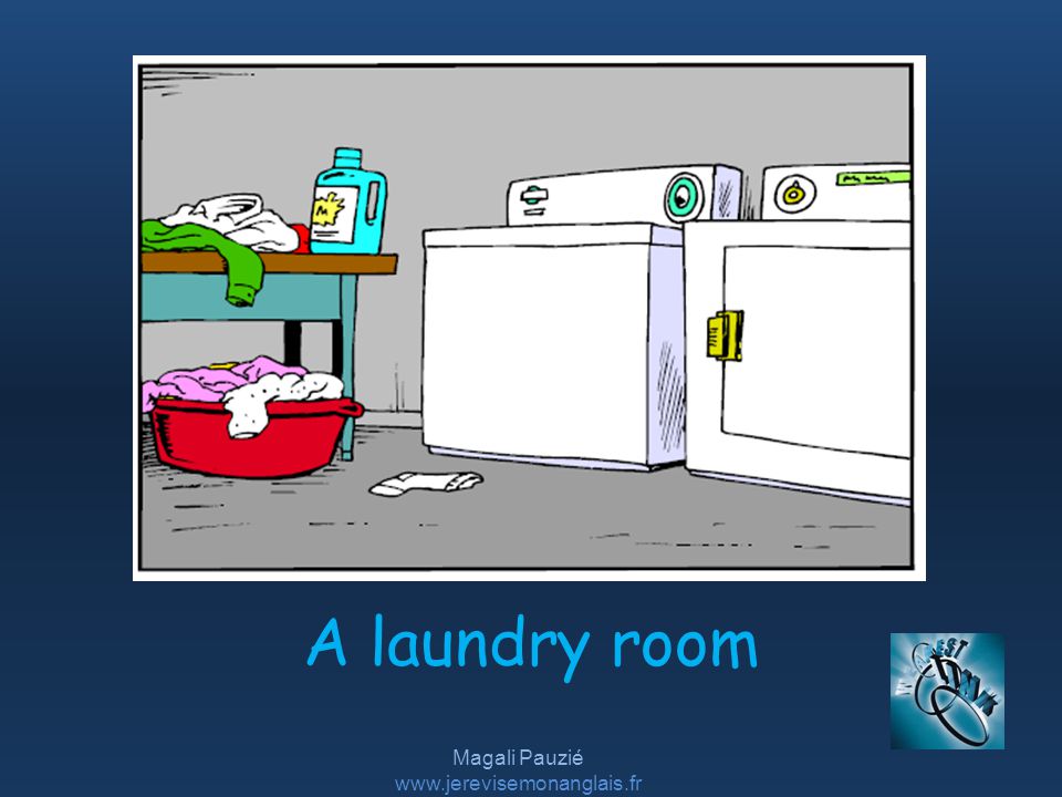 Magali Pauzié   A laundry room