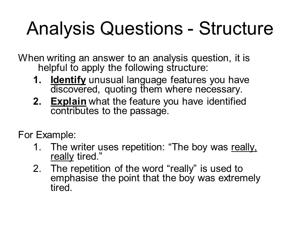 Writing a close reading essay a passage