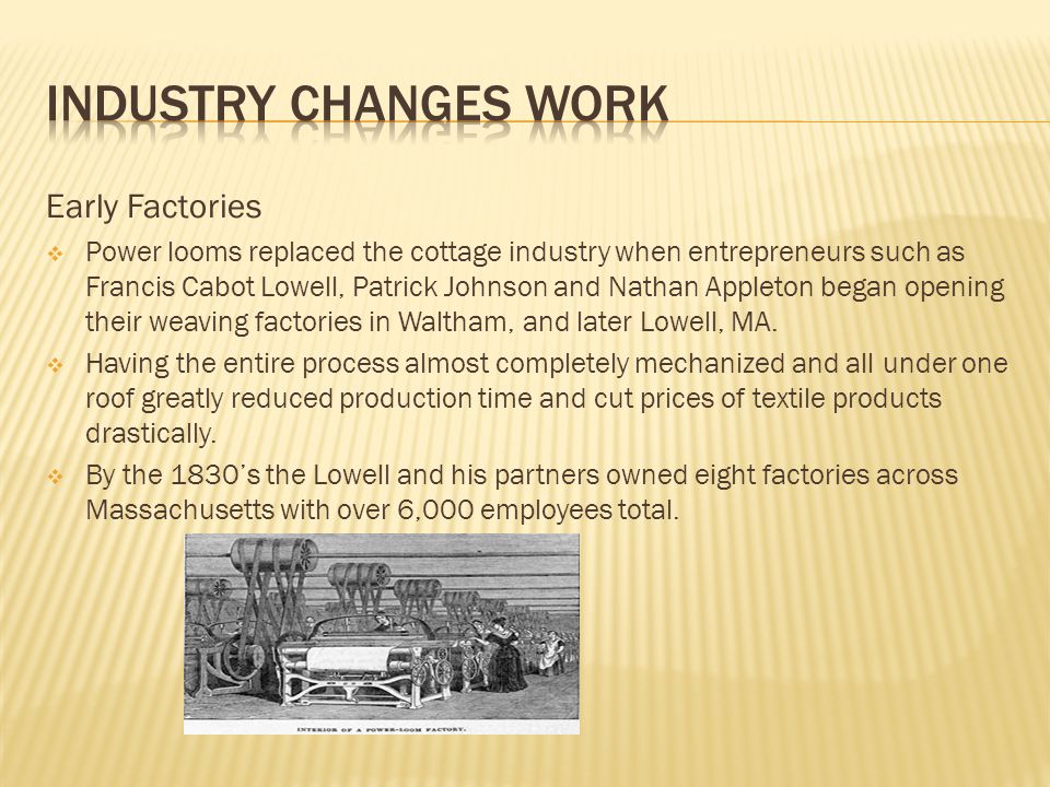 By Robbie Tanner Rural Manufacturing Many Americans Worked In