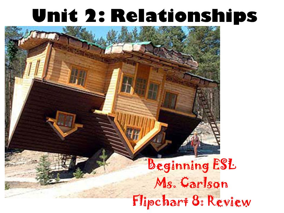Unit 2: Relationships Beginning ESL Ms. Carlson Flipchart 8: Review