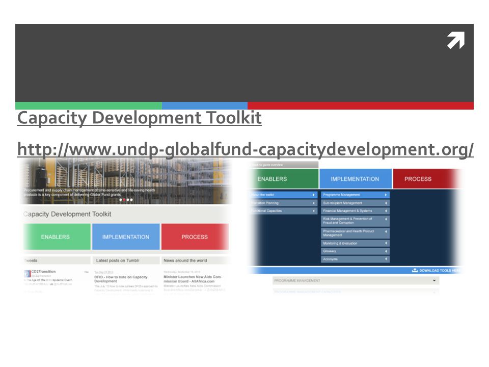  Capacity Development Toolkit