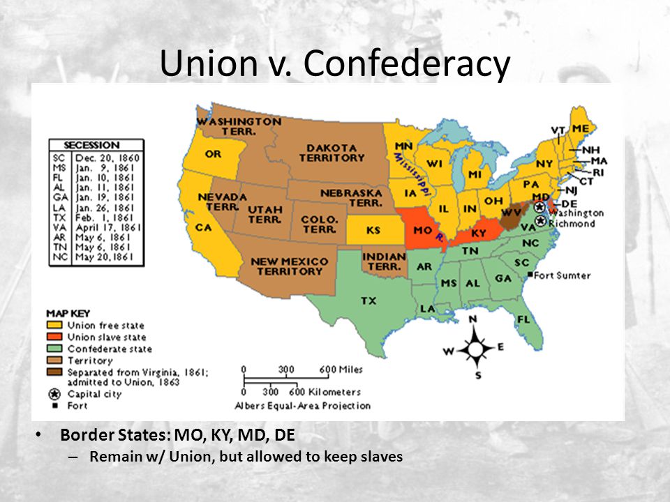 review causes of civil war main idea slavery v non slavery