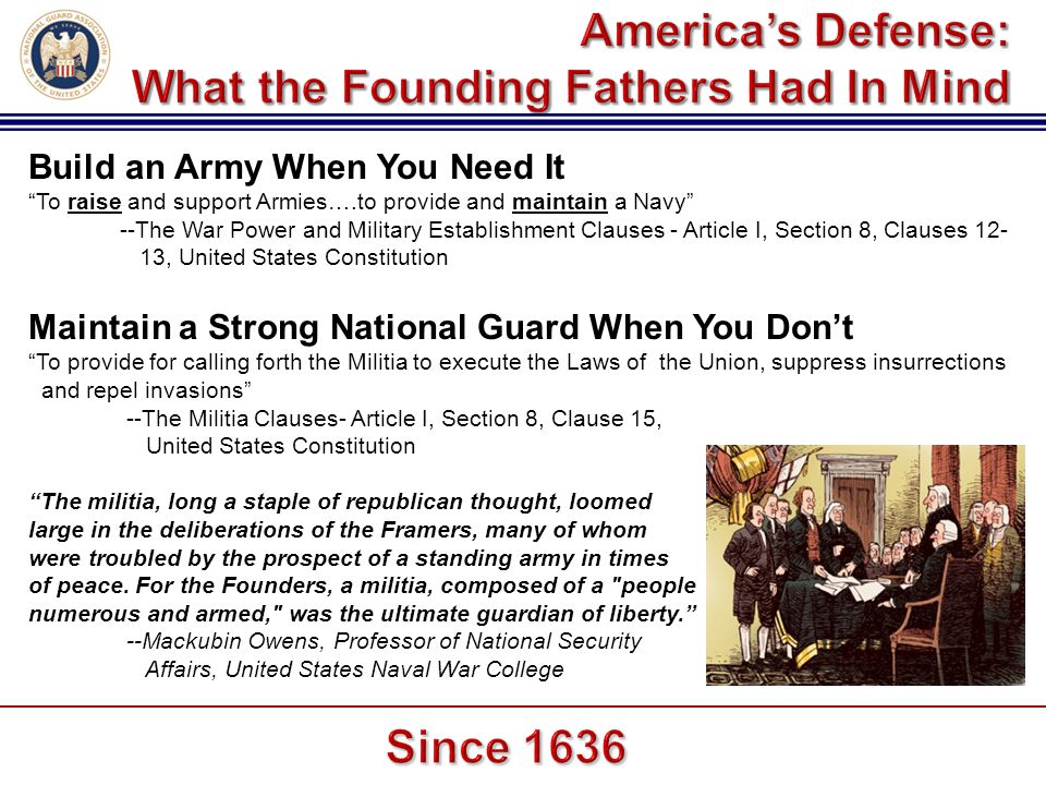 Image result for militia clause of the article I