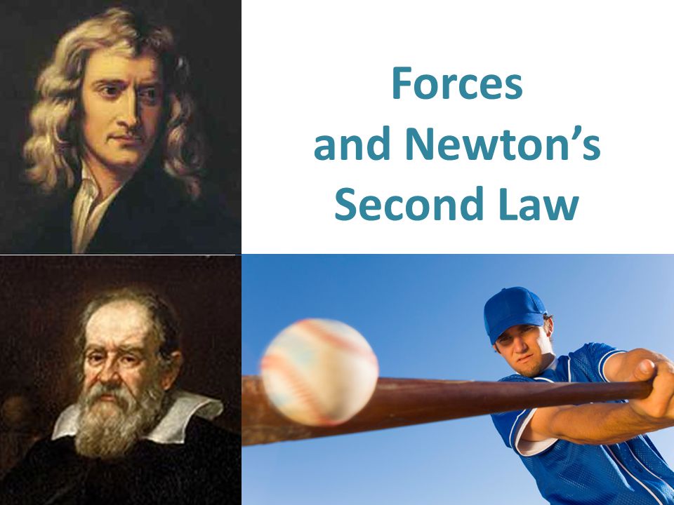 Forces and Newton’s Second Law