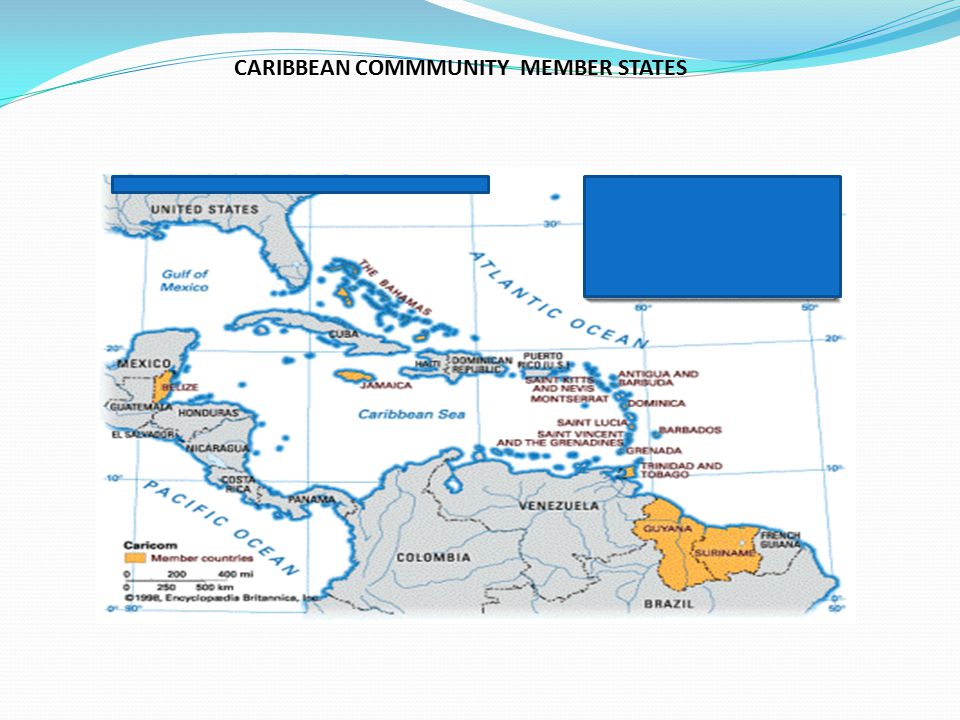 CARIBBEAN COMMMUNITY MEMBER STATES
