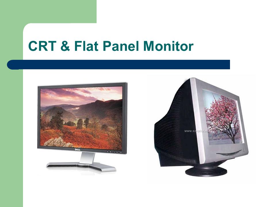 CRT & Flat Panel Monitor
