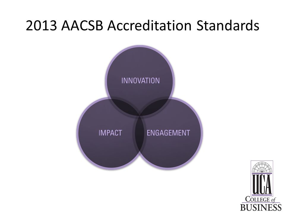 2013 AACSB Accreditation Standards
