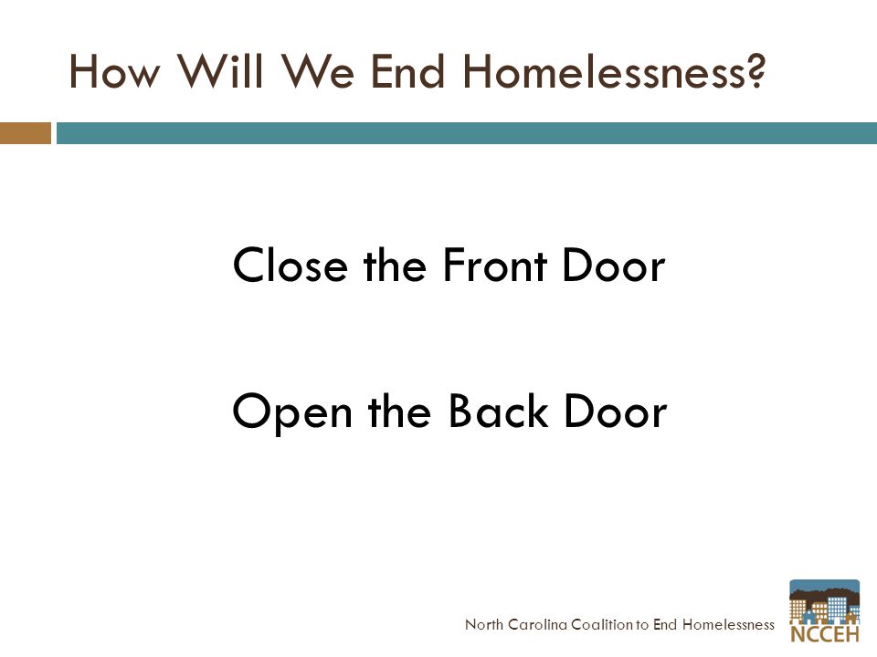 How Will We End Homelessness.