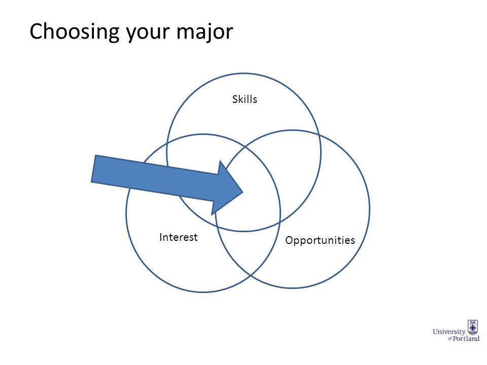 Choosing your major Skills Interest Opportunities
