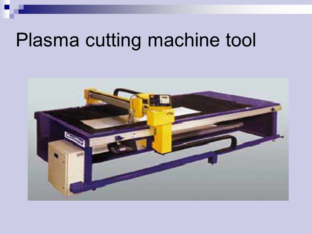 Plasma cutting machine tool