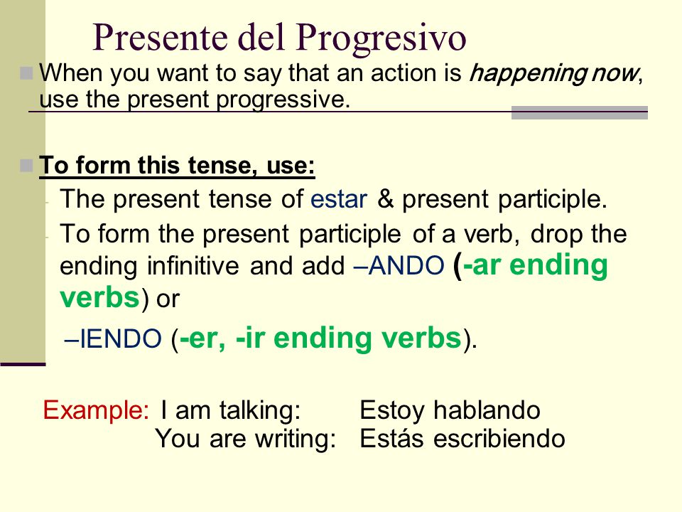 Examples: Yo (peinarse) = me peino Tú (dormirse) = te duermes Ellos (ponerse) = se ponen Nosotros (irse) = nos vamos