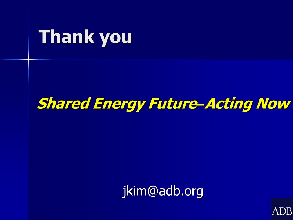 Thank you Shared Energy Future – Acting Now