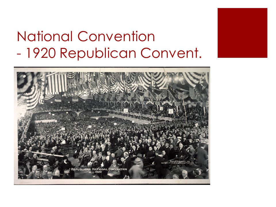 National Convention Republican Convent.