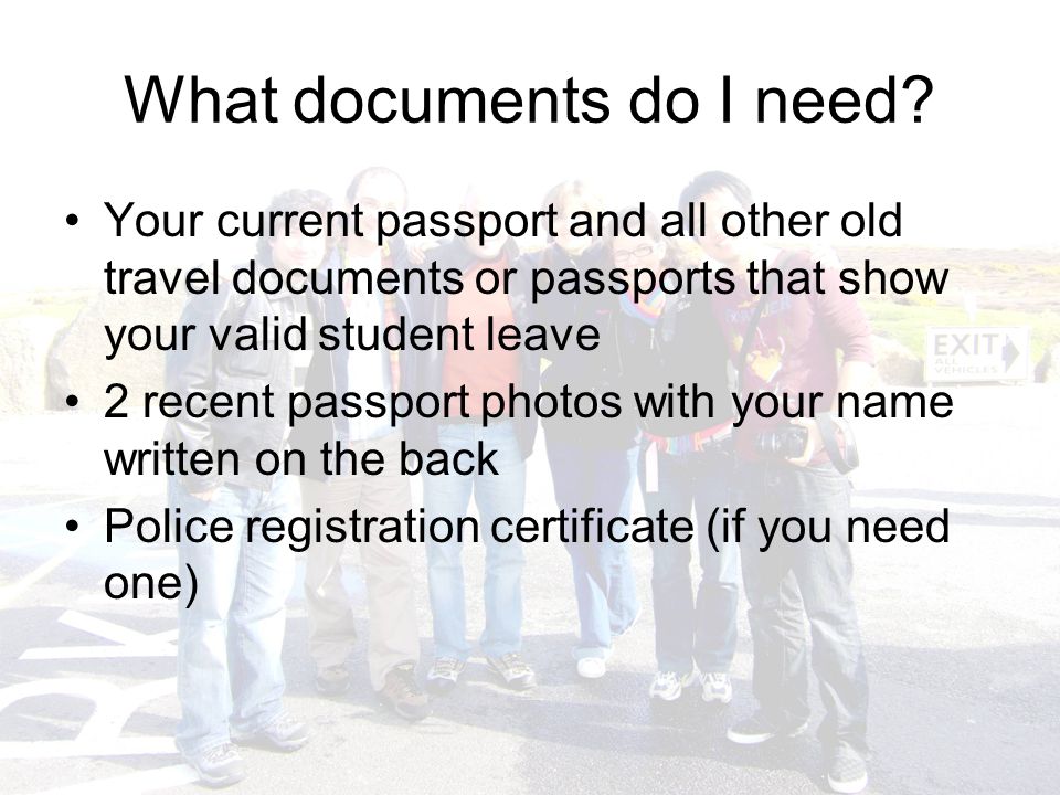 What documents do I need.
