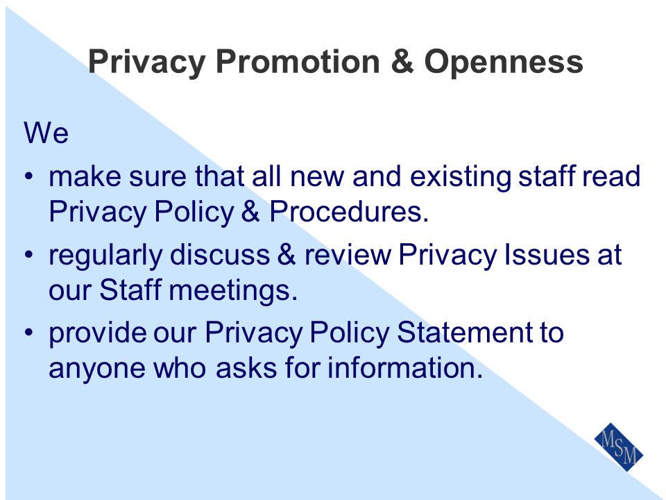 Who is the Privacy Officer.