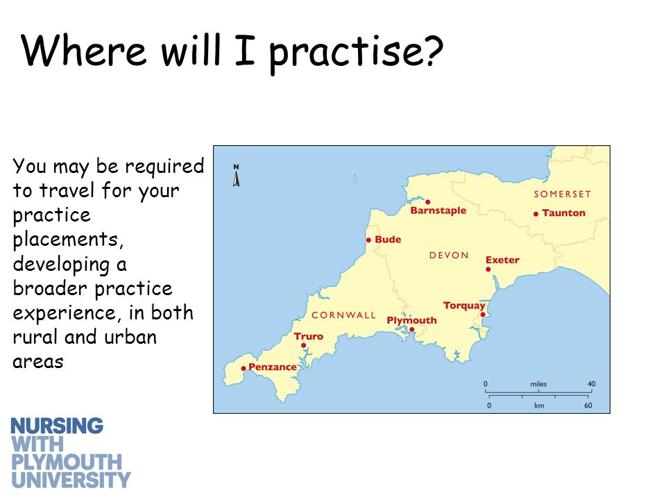 You may be required to travel for your practice placements, developing a broader practice experience, in both rural and urban areas Where will I practise