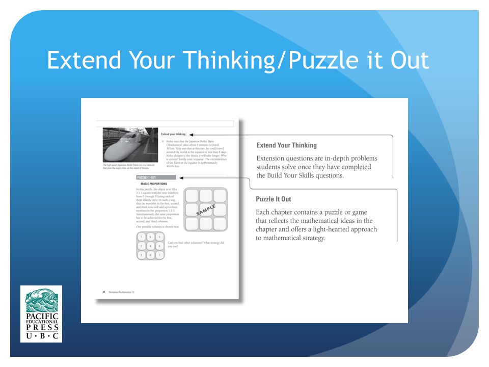 Extend Your Thinking/Puzzle it Out