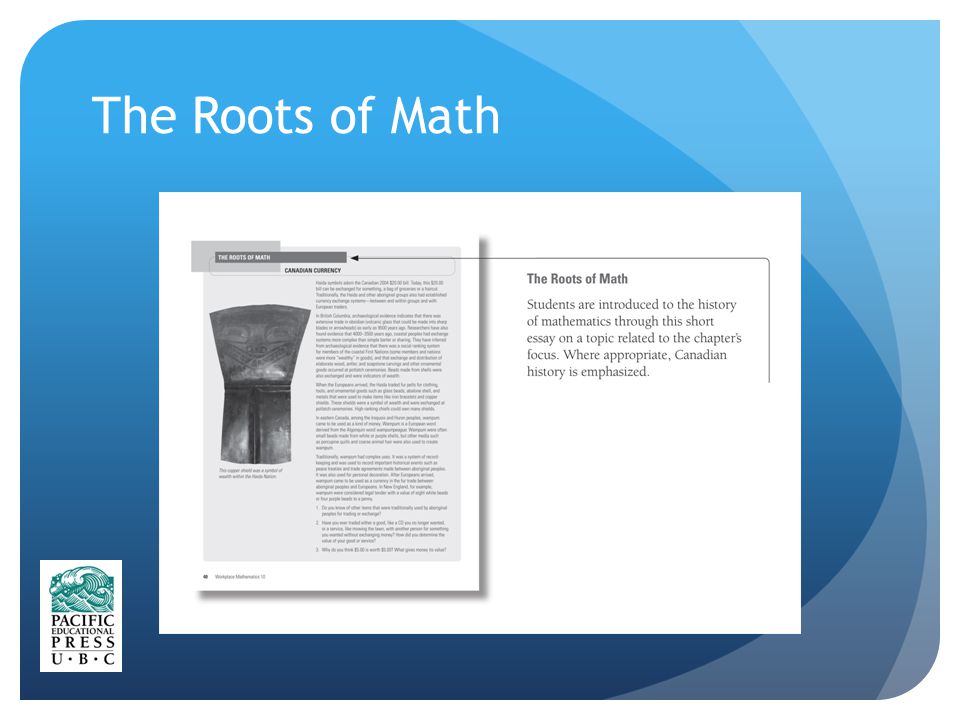 The Roots of Math