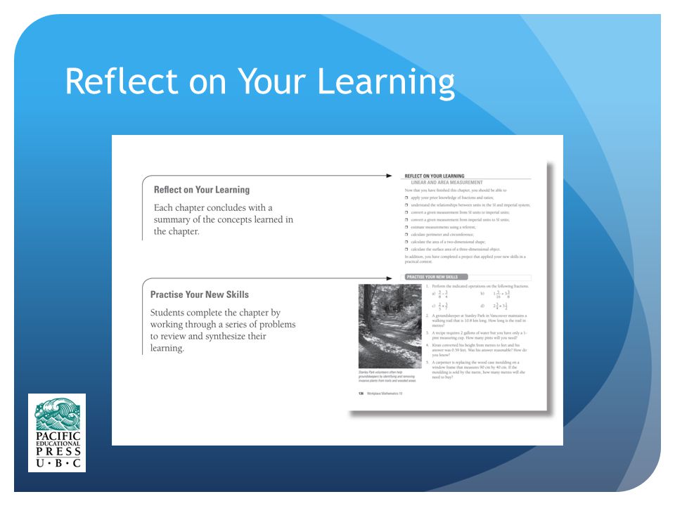 Reflect on Your Learning