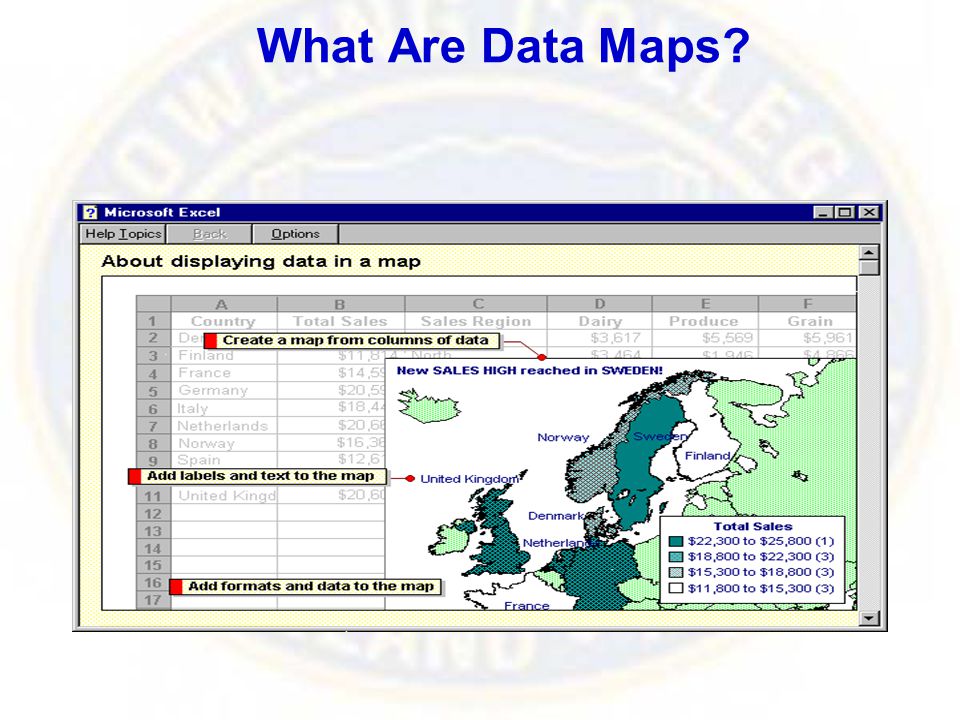 What Are Data Maps