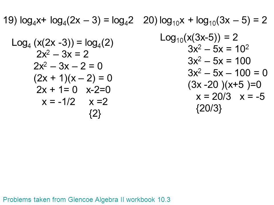 1 Solve Log 27 X 2 3 2 Write In Logarithmic Form 49 1 2 7 3 Graph Y 2 3 X 1 X 27 2 3 X 2 Log 2 1 3 X Ppt Download