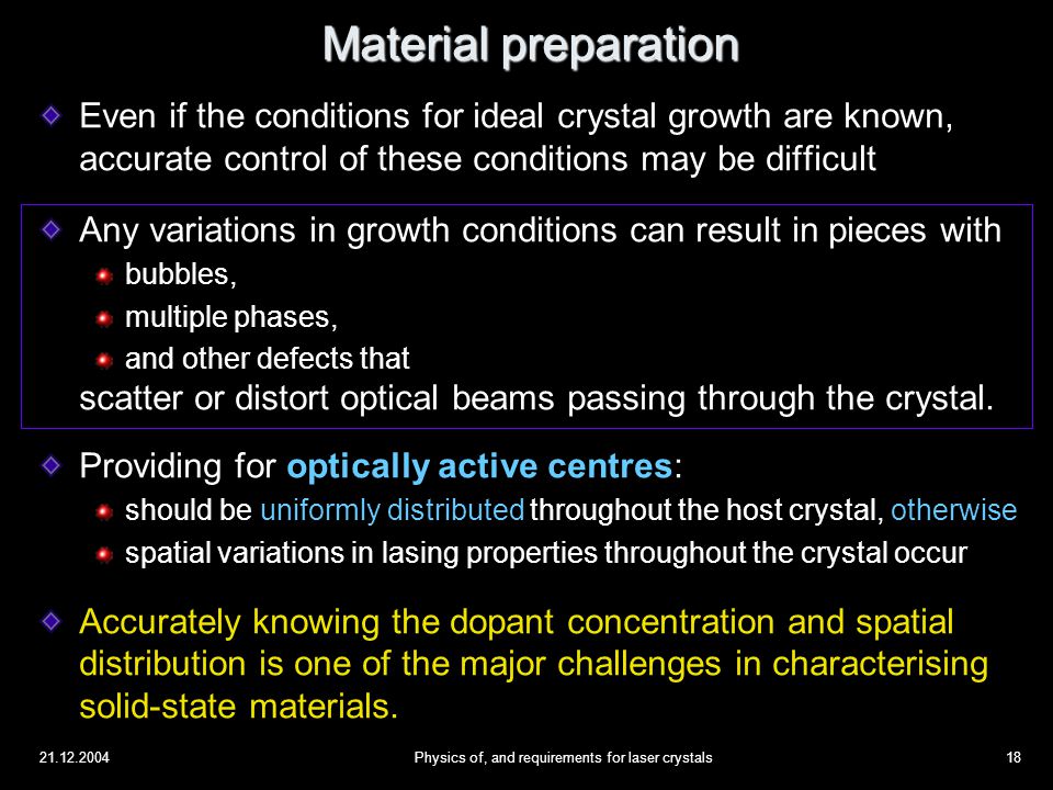Physics of, and requirements for laser crystals Blaž Kmetec Put together  by: Blaž Kmetec prof. dr. Martin Čopič Supervisor: prof. dr. Martin Čopič  Faculty. - ppt download