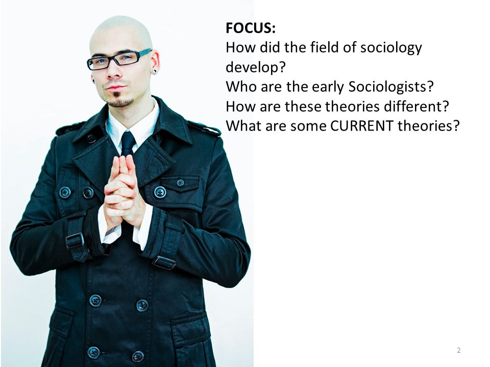 FOCUS: How did the field of sociology develop. Who are the early Sociologists.