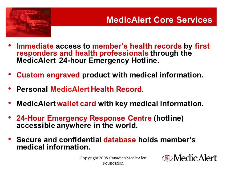 canadian medicalert foundation leading