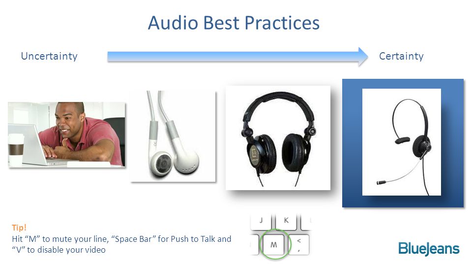 Audio Best Practices UncertaintyCertainty Tip.