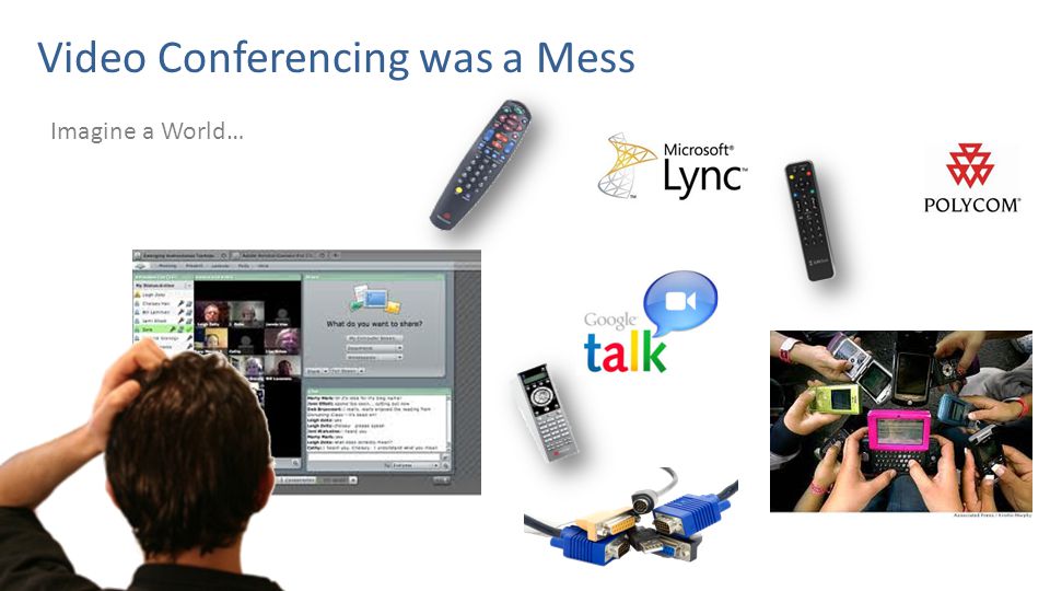 Imagine a World… Video Conferencing was a Mess