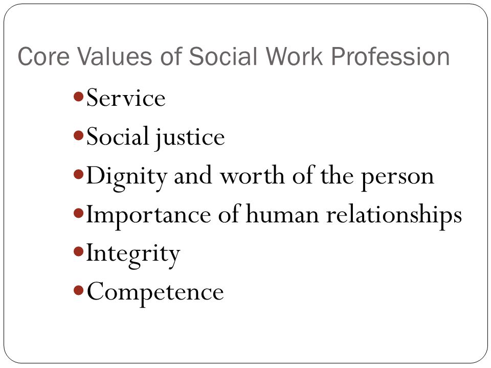 applications in social work practice with youth ethical decision social work values