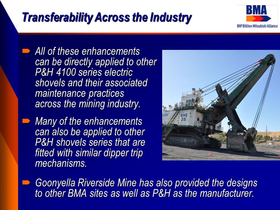 Goonyella Riverside Mine Dipper Trip System Improvement Project Ppt Download
