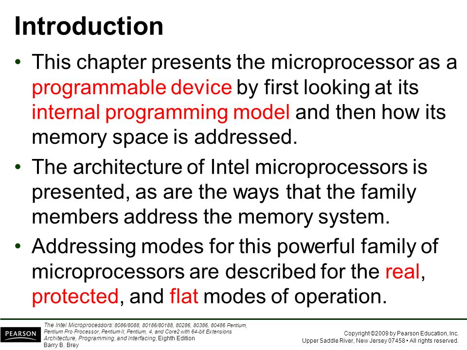 Chapter 2: The Microprocessor and its Architecture. - ppt download