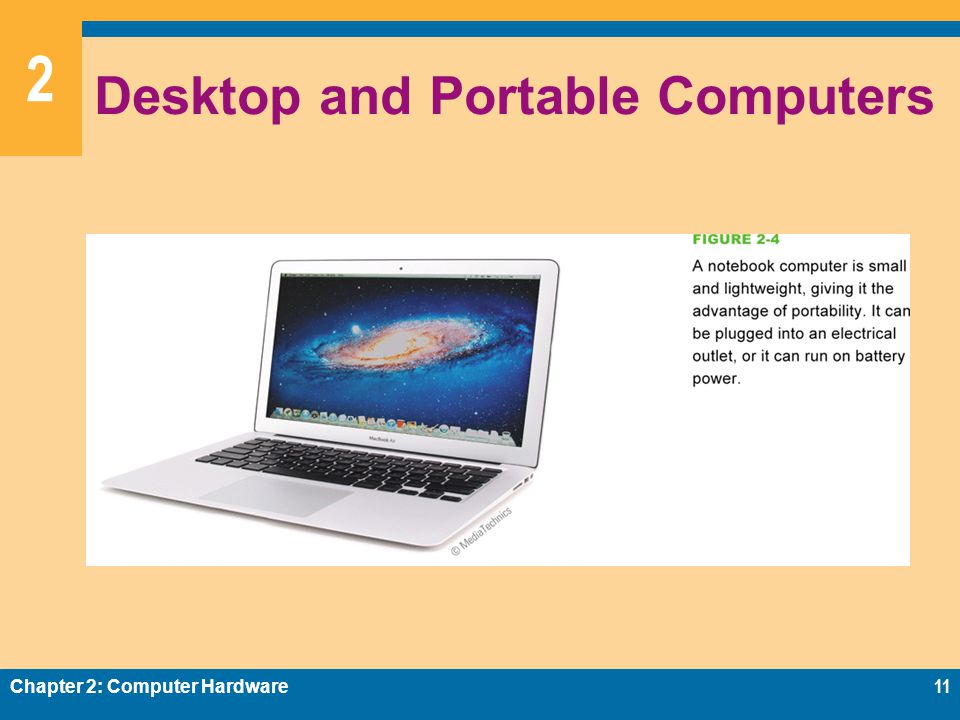 2 Desktop and Portable Computers Chapter 2: Computer Hardware11